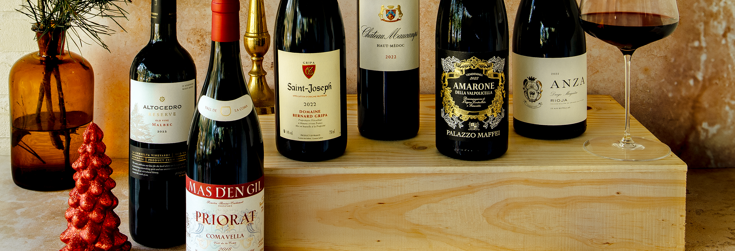 Het serieuze werk: bijzondere rode wijnen