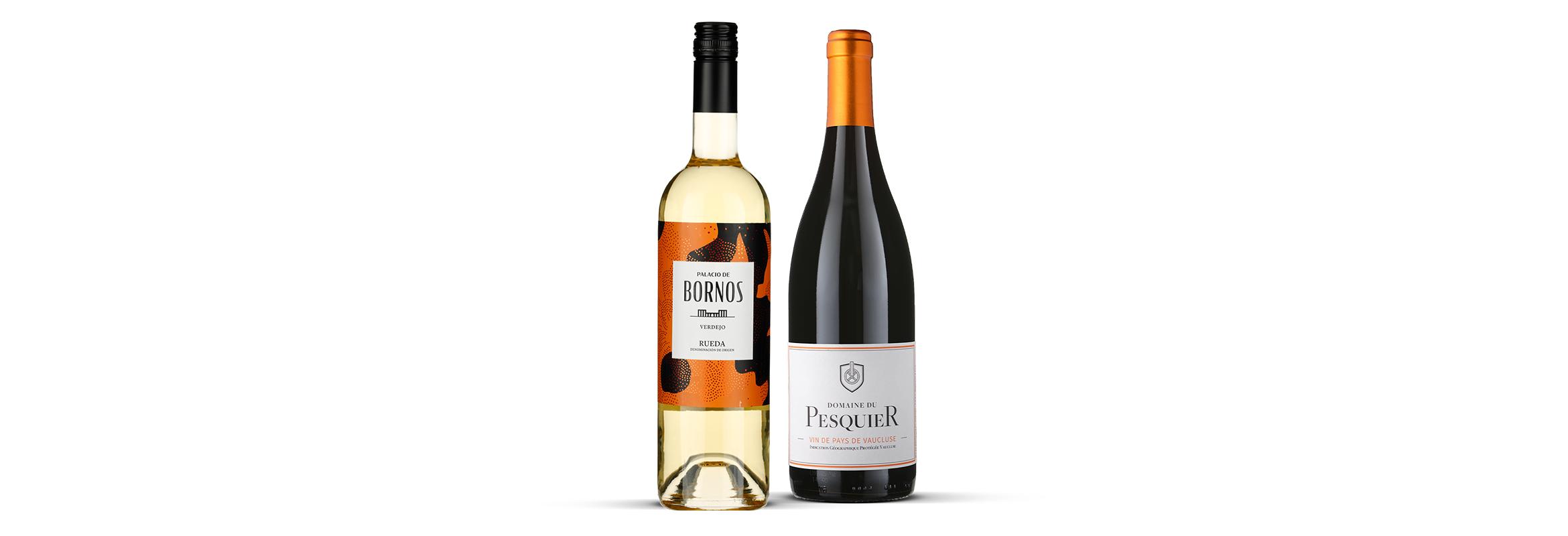 De Verdejo van Bornos en de Vaucluse van Domaine de Pesquier