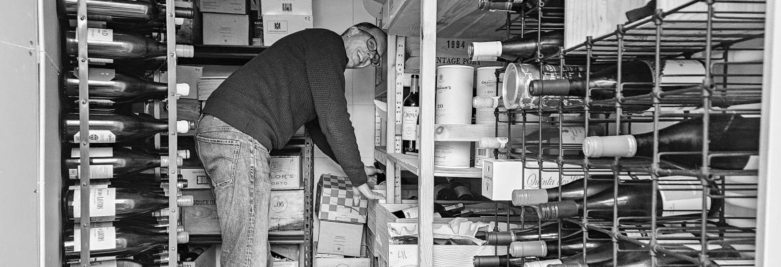 De kelder van Ronald Wortel