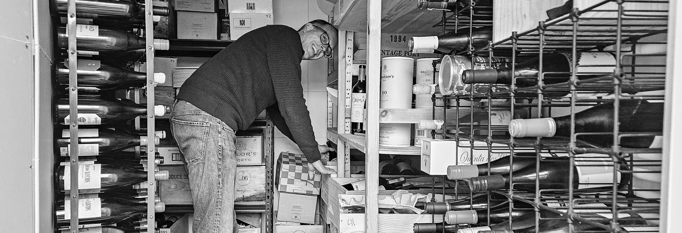 De kelder van Ronald Wortel