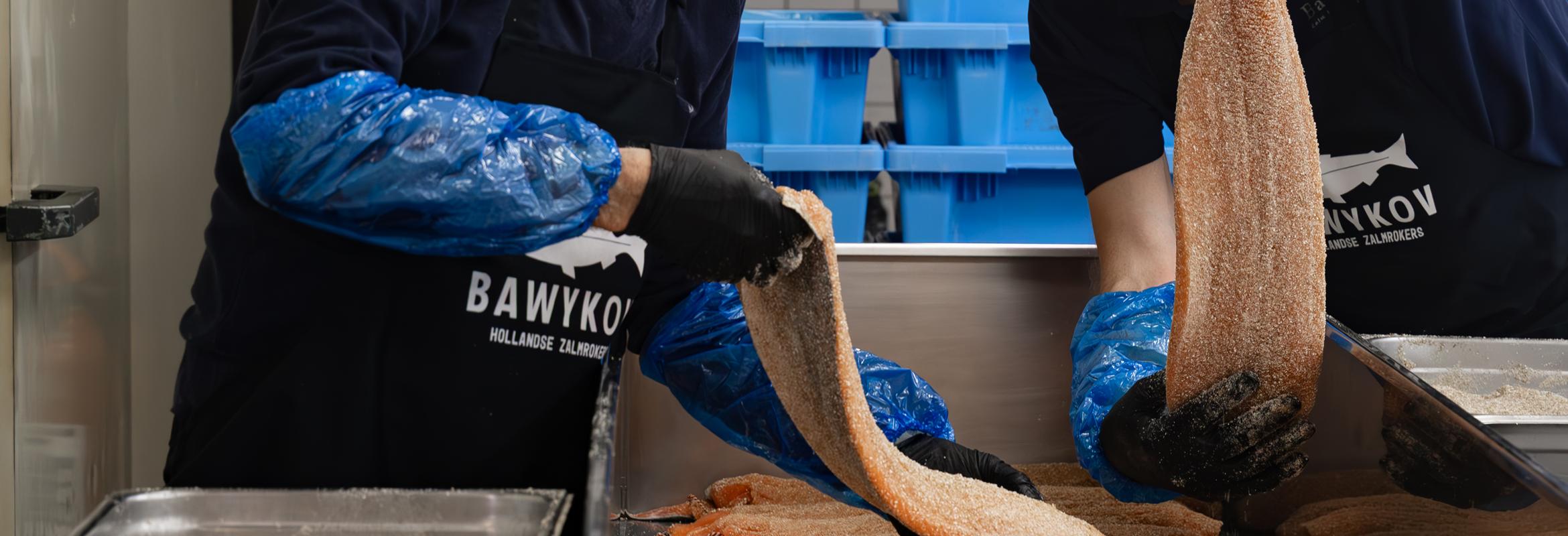 Aan tafel met de zalmrokers van Bawykov