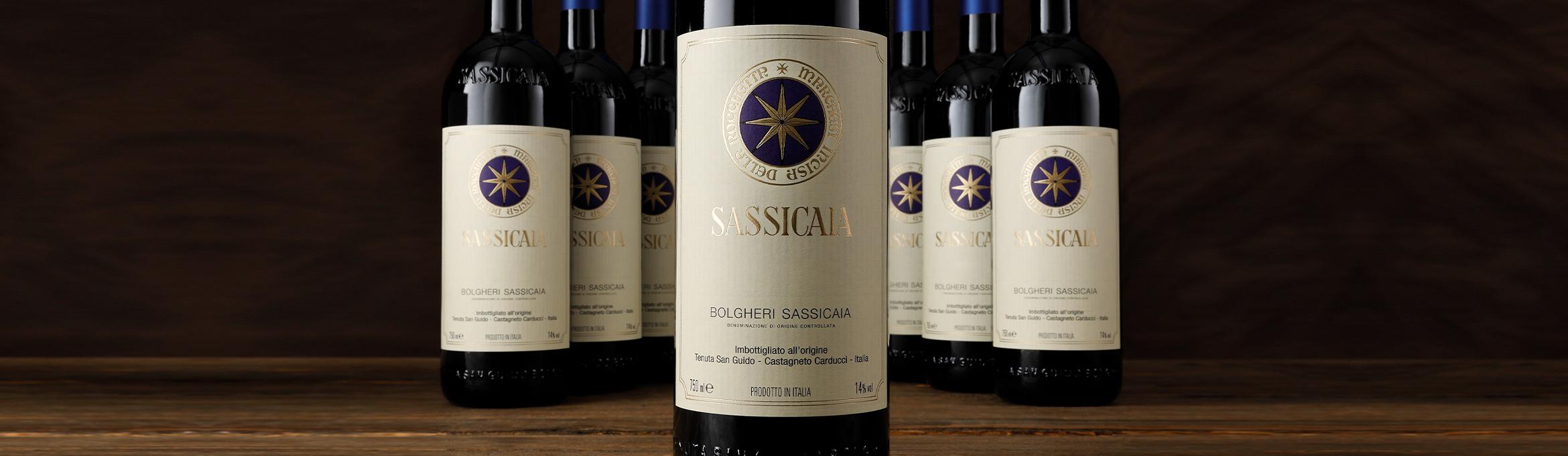 100 punten voor Sassicaia van Tenuta San Guido