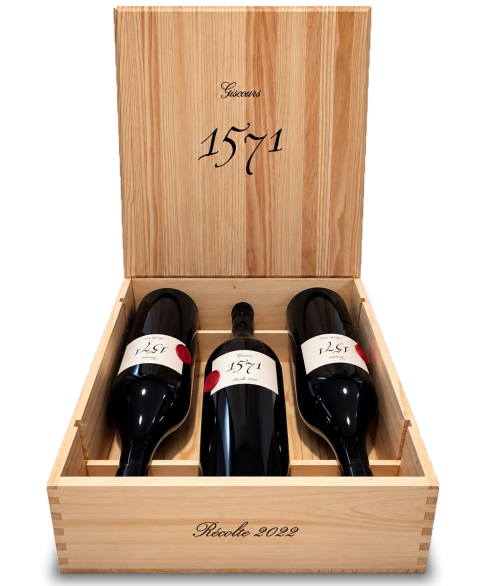 2022 1571 - Médoc (kist à 3 magnums)