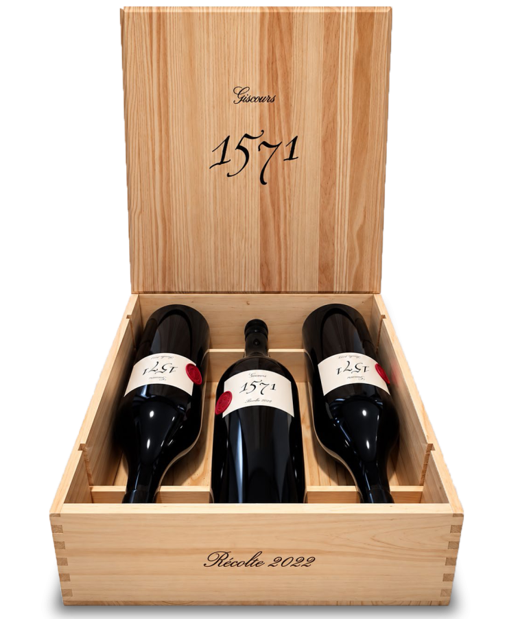 2022 1571 - Médoc (kist à 3 magnums)