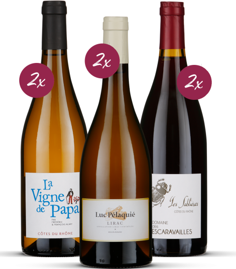 Proefpakket Rhône (3x2 flessen)