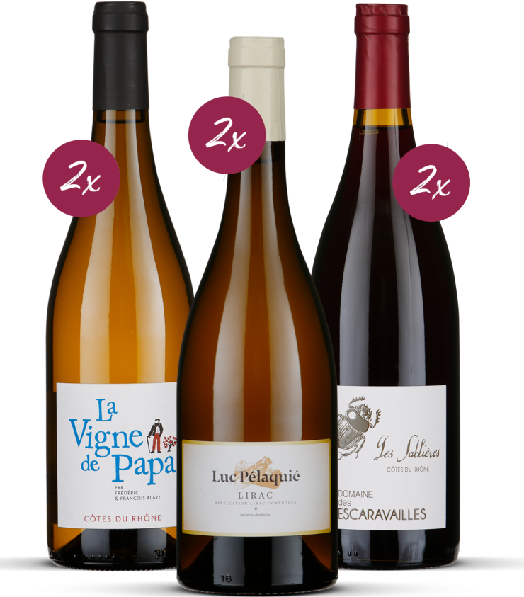 Proefpakket Rhône (3x2 flessen)