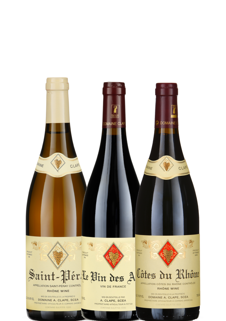 Proefpakket Auguste Clape (3 flessen) 