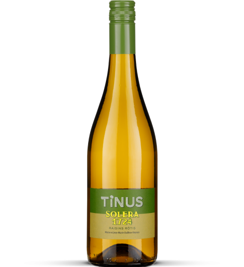 Tinus Raisins Rôtis Solera 1725 - Vin de France blanc