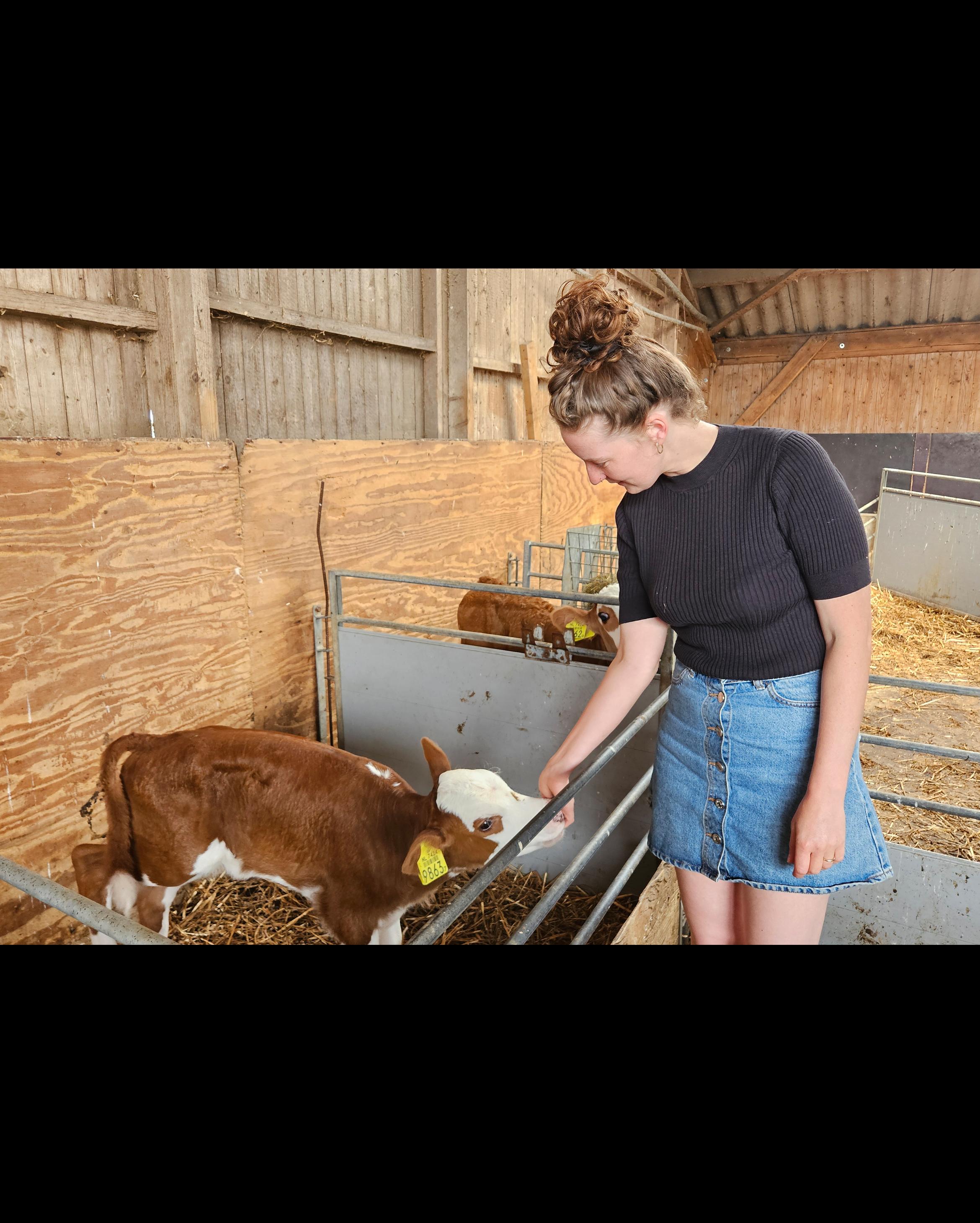 1. Een van de dames achter Fransje | 2. Gezonde koeien zijn de basis van een goede kaas | 3. ‘’Het rijpen van de kaas noemen we affineren, na twee weken zijn ze klaar om de deur uit te gaan.”