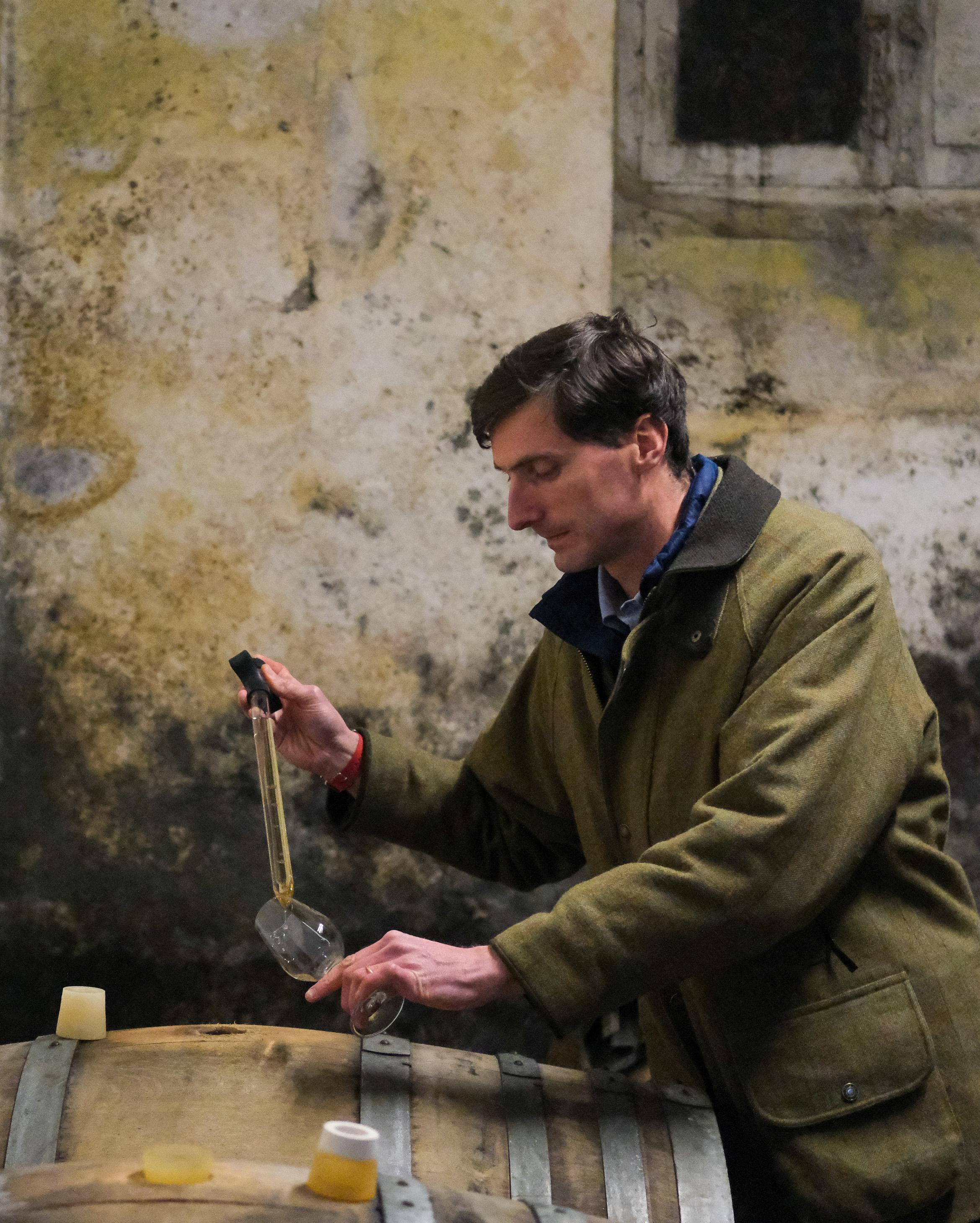 Paul Bizard van Château d'Epiré, Johan Kruger en Philippe Brisebarre