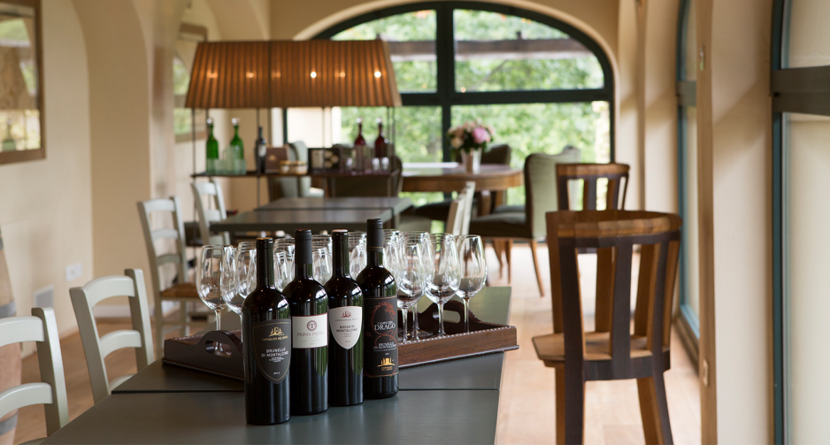 Intiem wijnspijsdiner met de brunello's van Castiglion del Bosco in Amsterdam