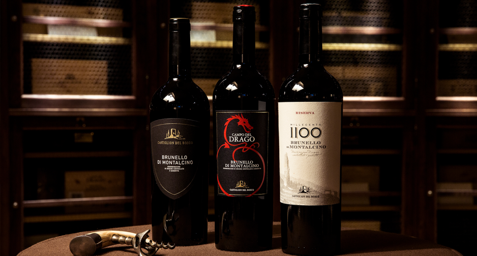 Wijnspijsdiner: Castiglion del Bosco (Brunello) bij Dr. Wines